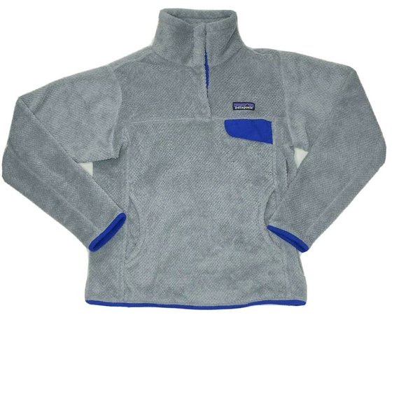 Re-tool Patagonia Fleece Pullover snap Sweater - Picture 1 of 8
